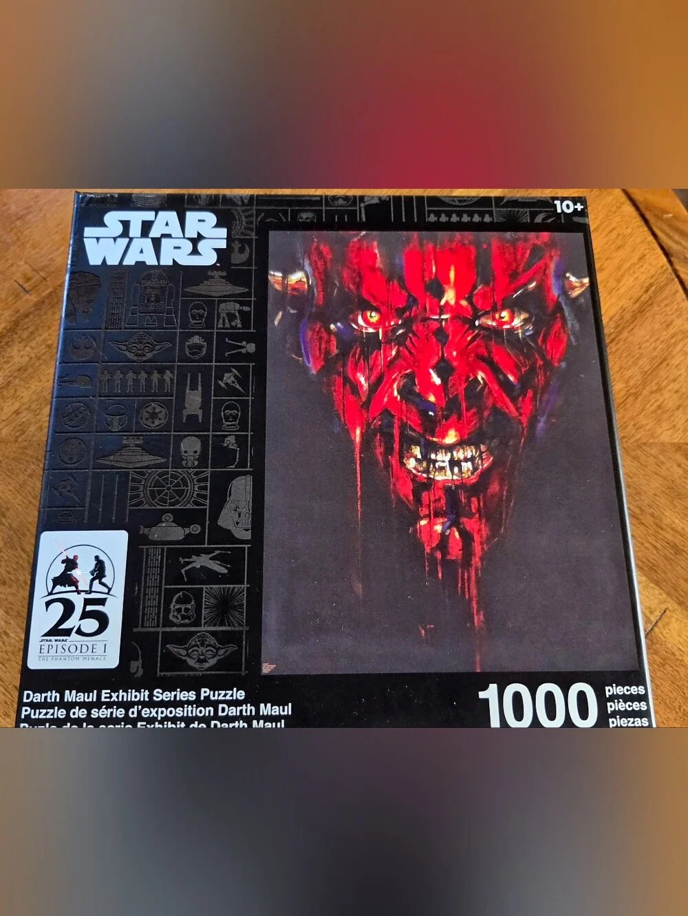 Star Wars Darth Maul 1000 Piece Puzzle – Disney Phantom Menace 25th Anniversary